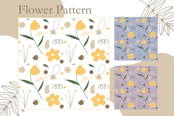 Download Cute Flower Spring Minimal Pattern - Flower Collection