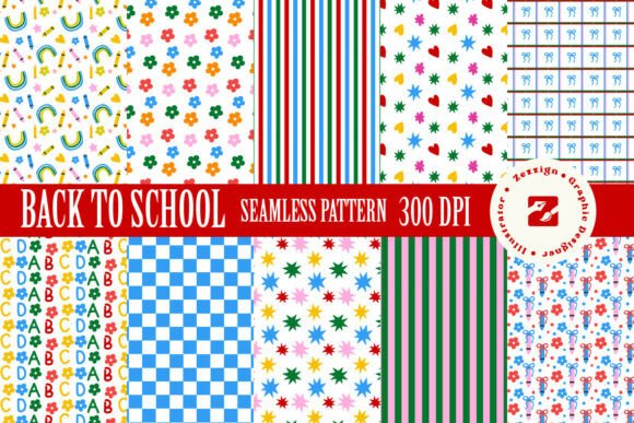 Download Back to School Pattern Set - Premium Bundle