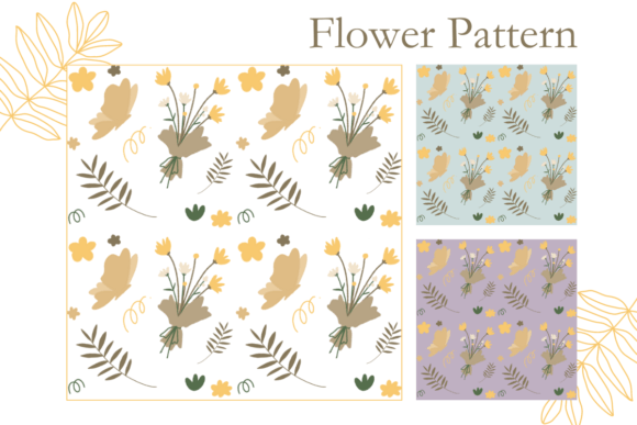 Download Cute Flower Spring Minimal Pattern - Flower Collection